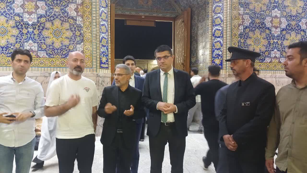 القنصل التركي في مشهد: زيارة حرم الإمام الرضا(ع) ستبقى في قلبي