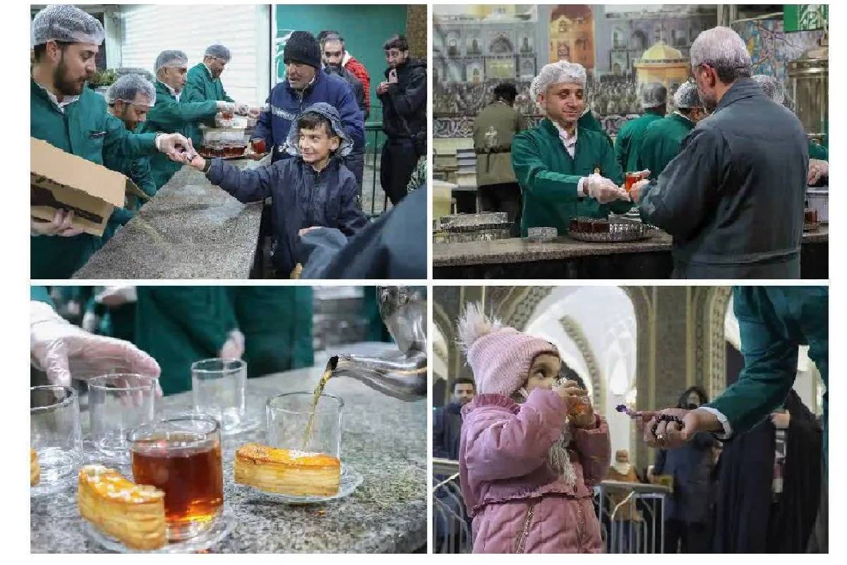 توزيع 1.7 مليون قطعة حلوى وهدايا مباركة في مقاهي الإمام الرضا (عليه السلام)