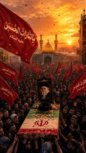 ⁨ استقبالُ الشَّعبِ العراقيِّ من قائدِ الأُمَّةِ